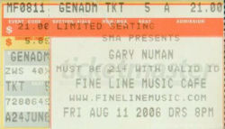 Minneapolis Ticket 2006